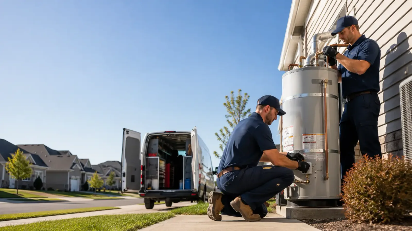 Water Heater Installation in Middleport, OH